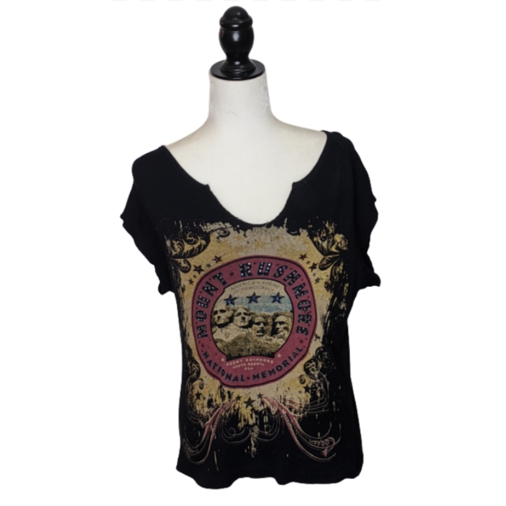 Creative Apparel Women's Mount Rushmore T Shirt